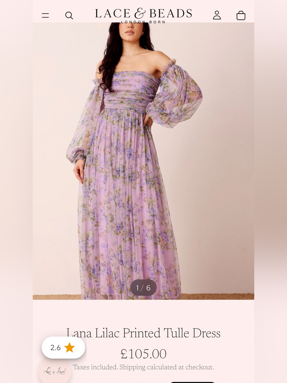 Lavender Floral Off The Shoulder Maxi Dress with Ruched Bodice